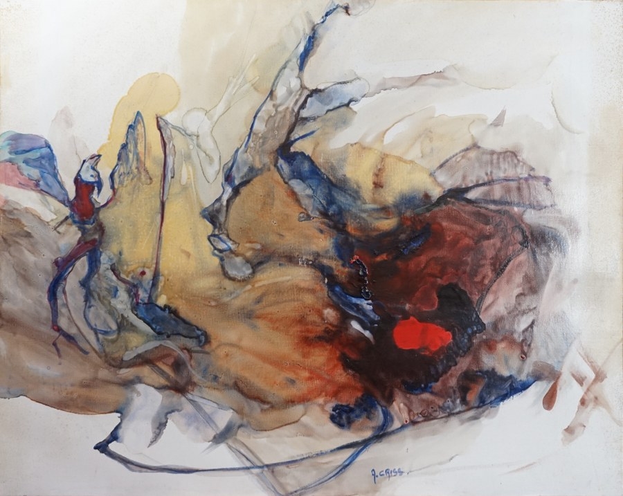 Artwork by Any Criss Simon, Ubuesque, Made of Huile sur toile