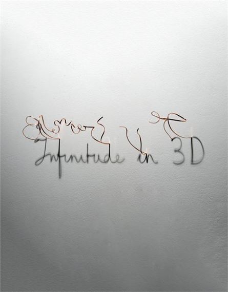 Infinitude in 3D by Fred Eerdekens, 2013