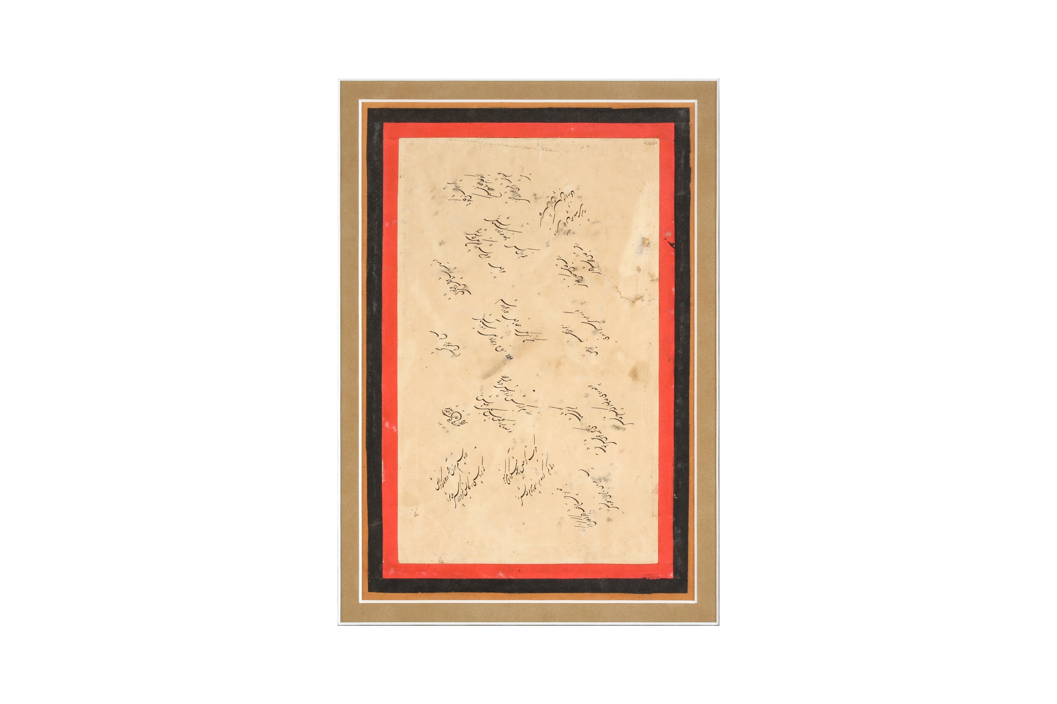 Ahmad Shamlu | PANELS OF SHIKASTEH NASTA’LIQ CALLIGRAPHY (1246) | MutualArt