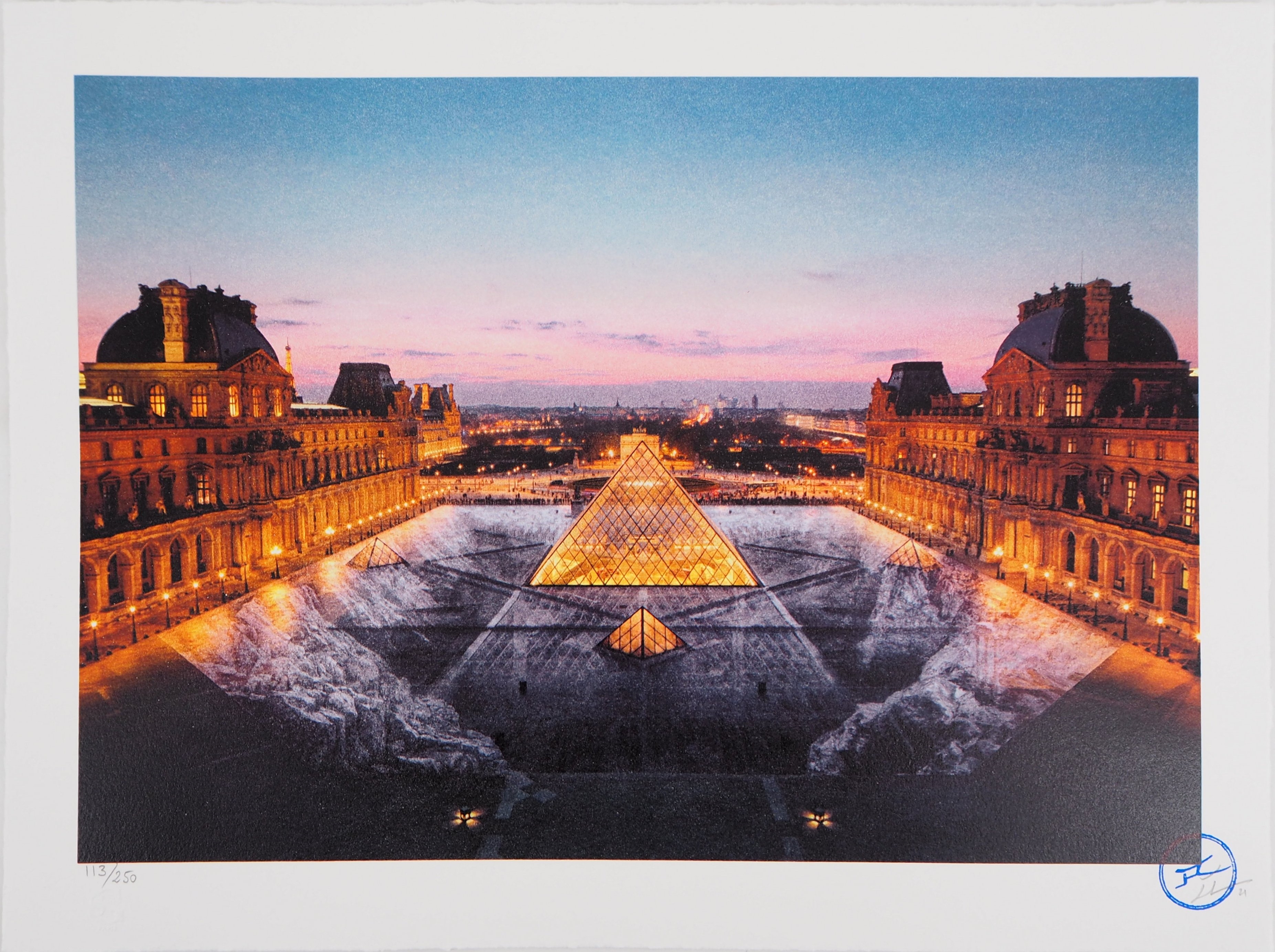 JR | JR au Louvre (2021) | MutualArt