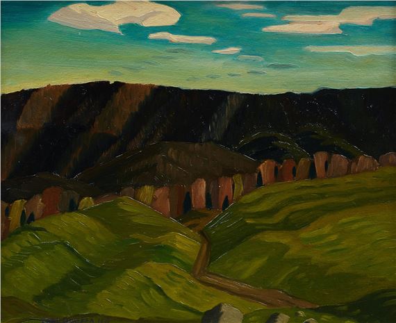 Carl Schaefer | Caledon Hills (1933) | MutualArt