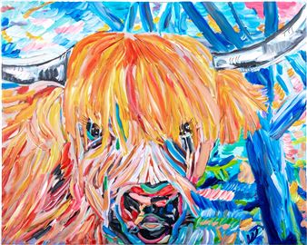 Highland Cow - Laura Davis