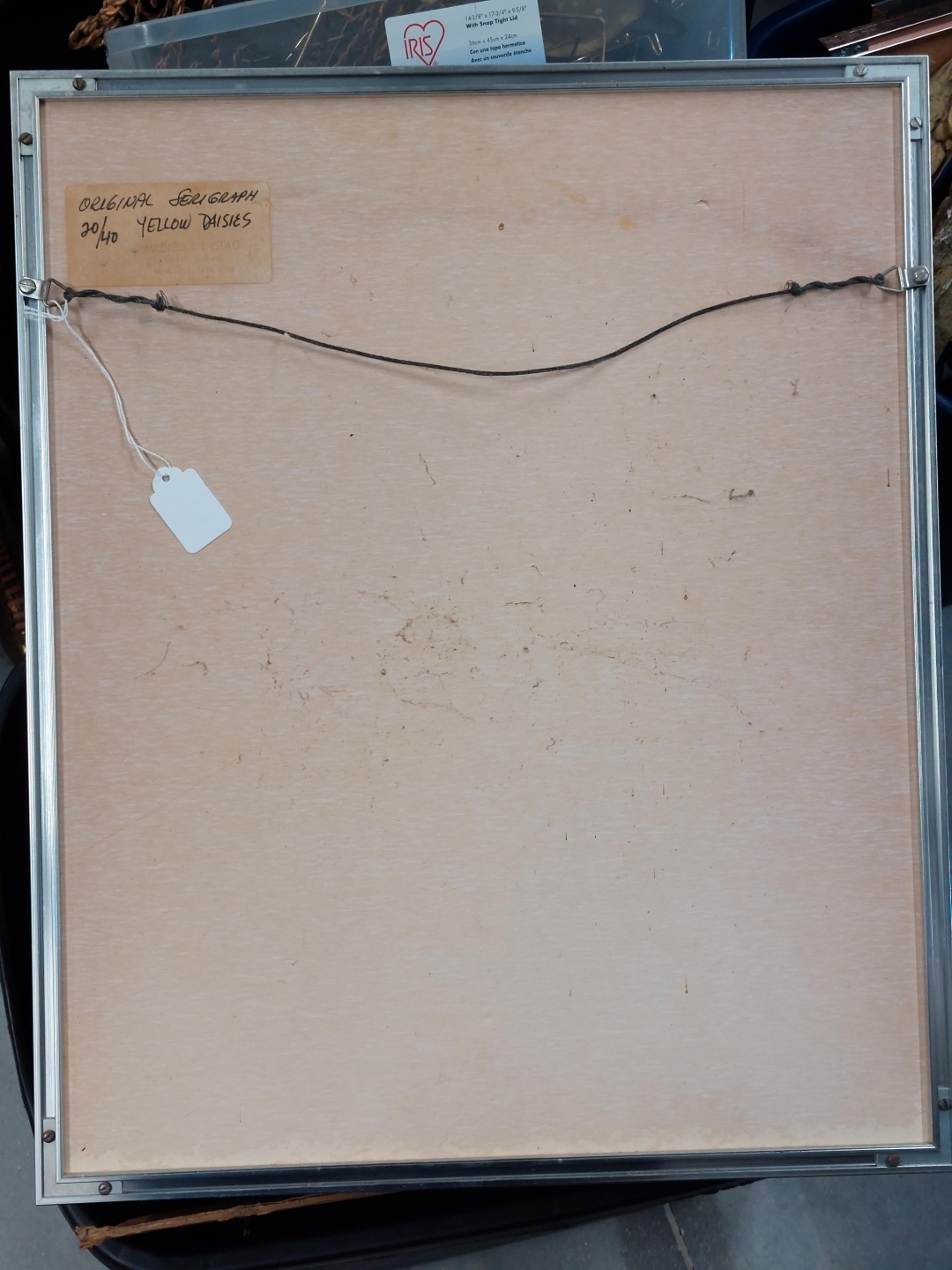 Artwork by Mildred Dienstag, YELLOW DAISIES, Made of serigraph