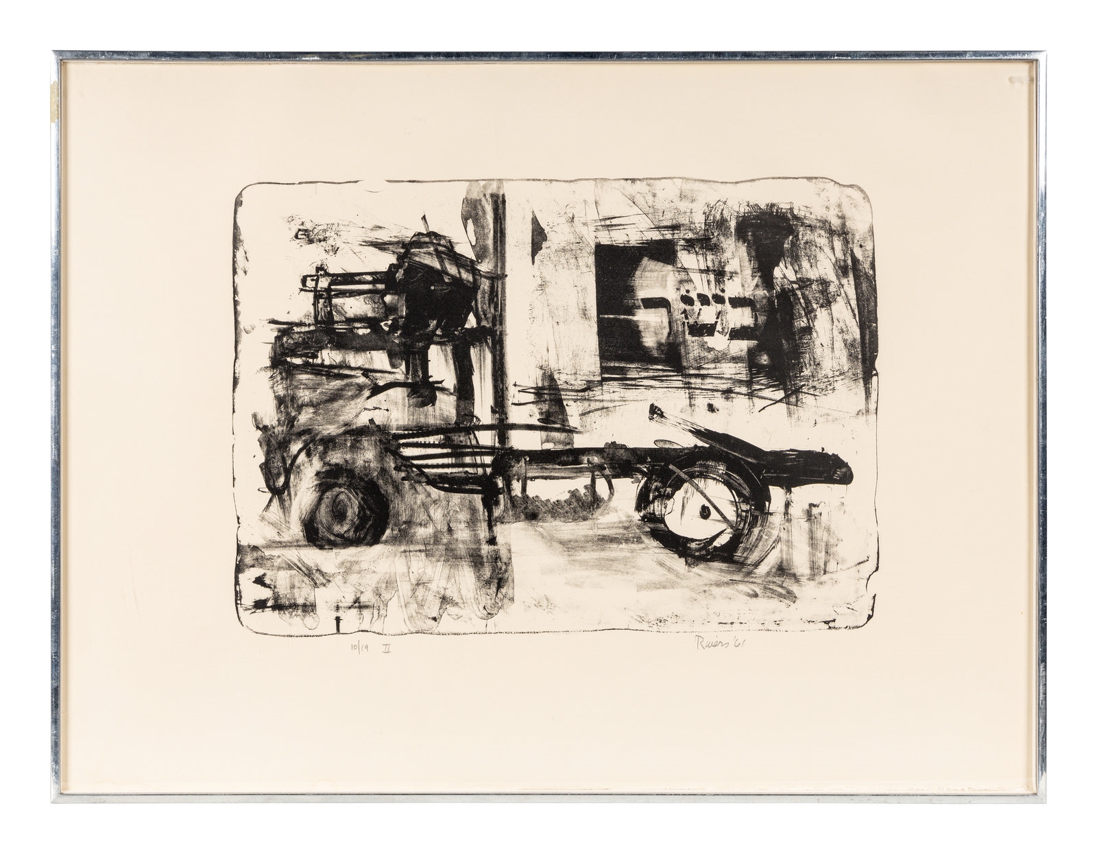 Larry Rivers | Ford Chassis (1961) | MutualArt