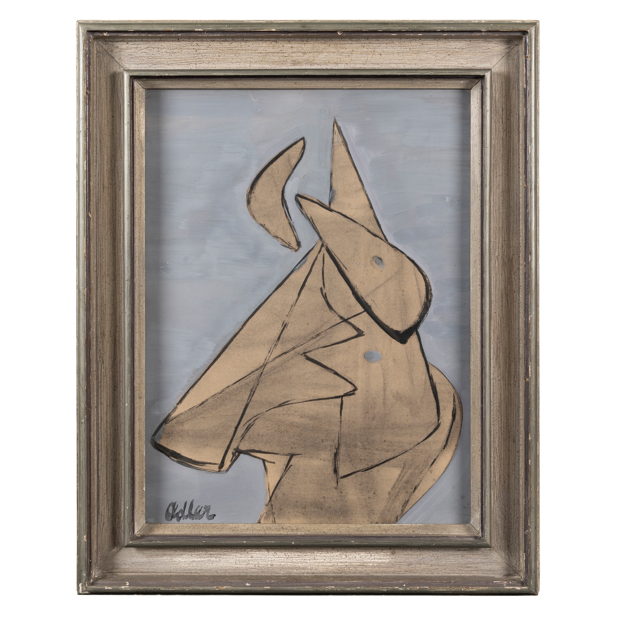 Jankel Adler | Abstract Composition (Opus 153) (1947) | MutualArt