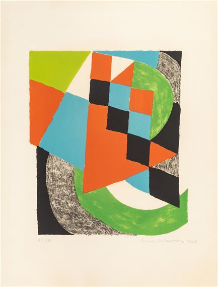 Venise by Sonia Delaunay, 1968