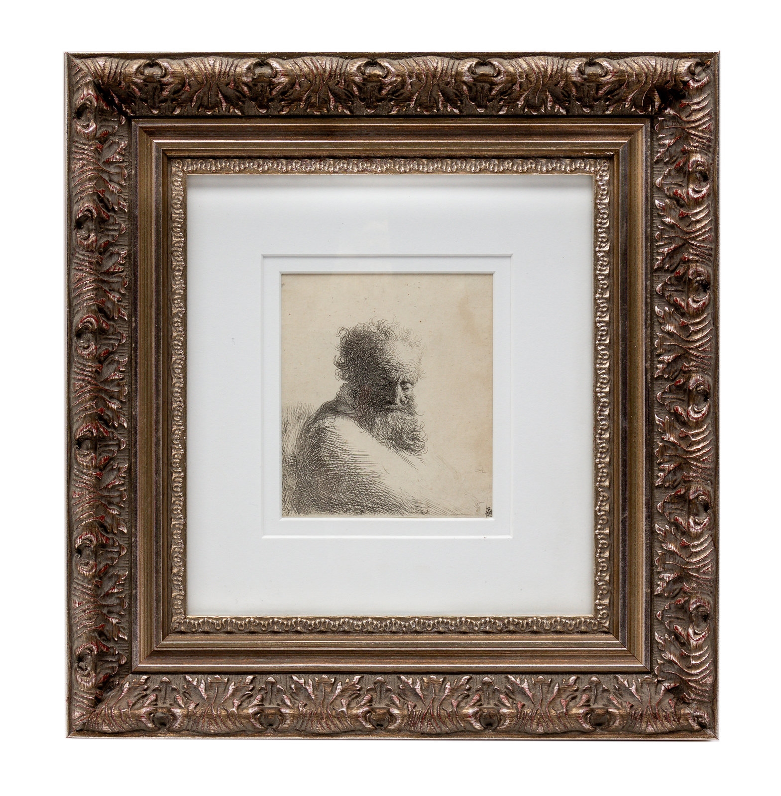 Rembrandt van Rijn | Bust of an Old Bearded Man | MutualArt