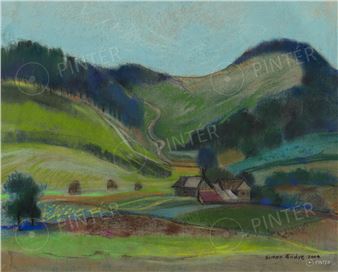 Transylvanian landscape - Endre Simon