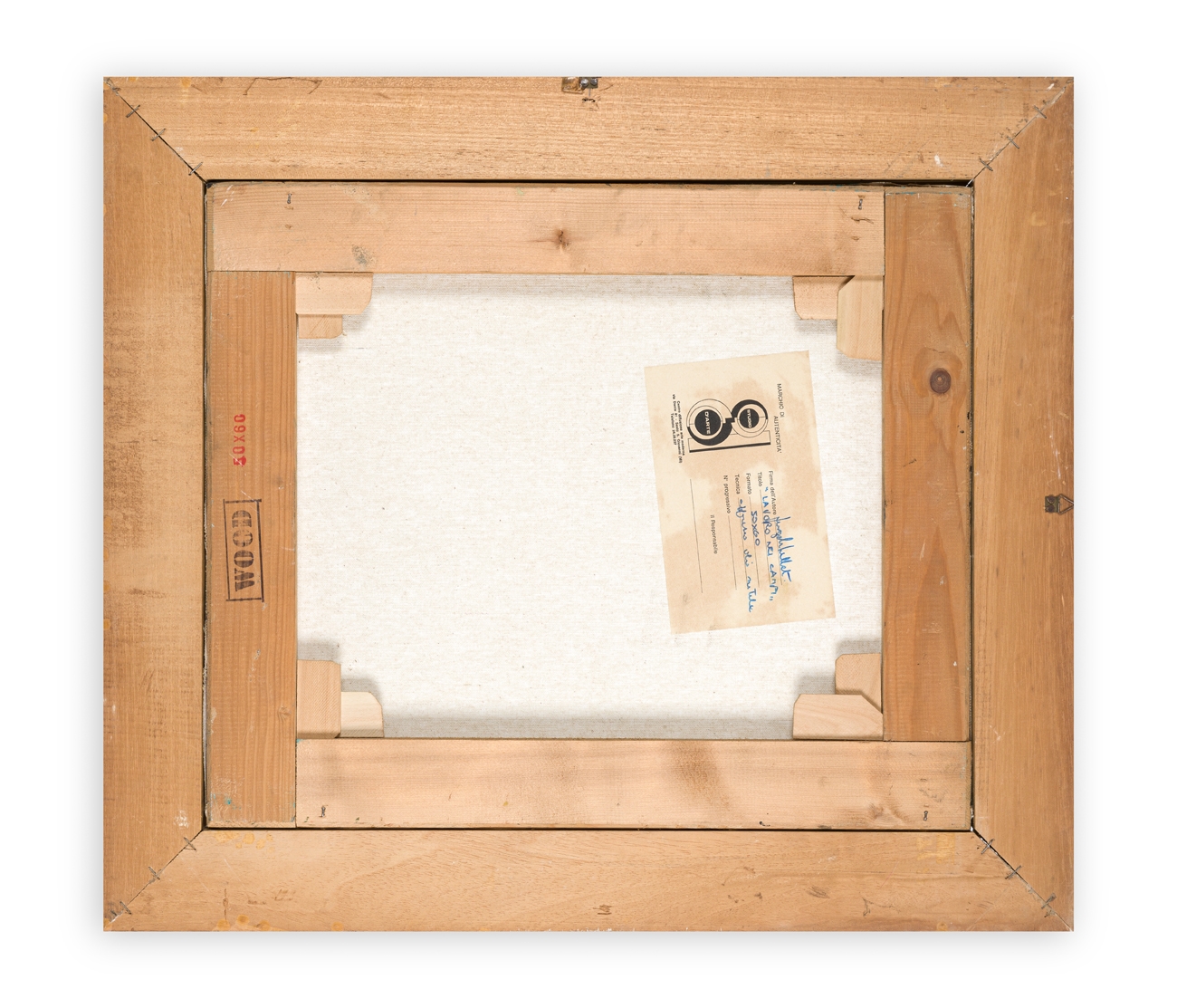 Artwork by Fiorenza Cribellati, Lavoro nei campi, Made of Fresco on canvas