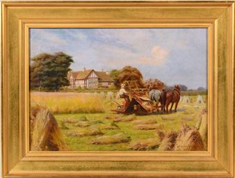 FARM SCENE - W. J. Mcdeal