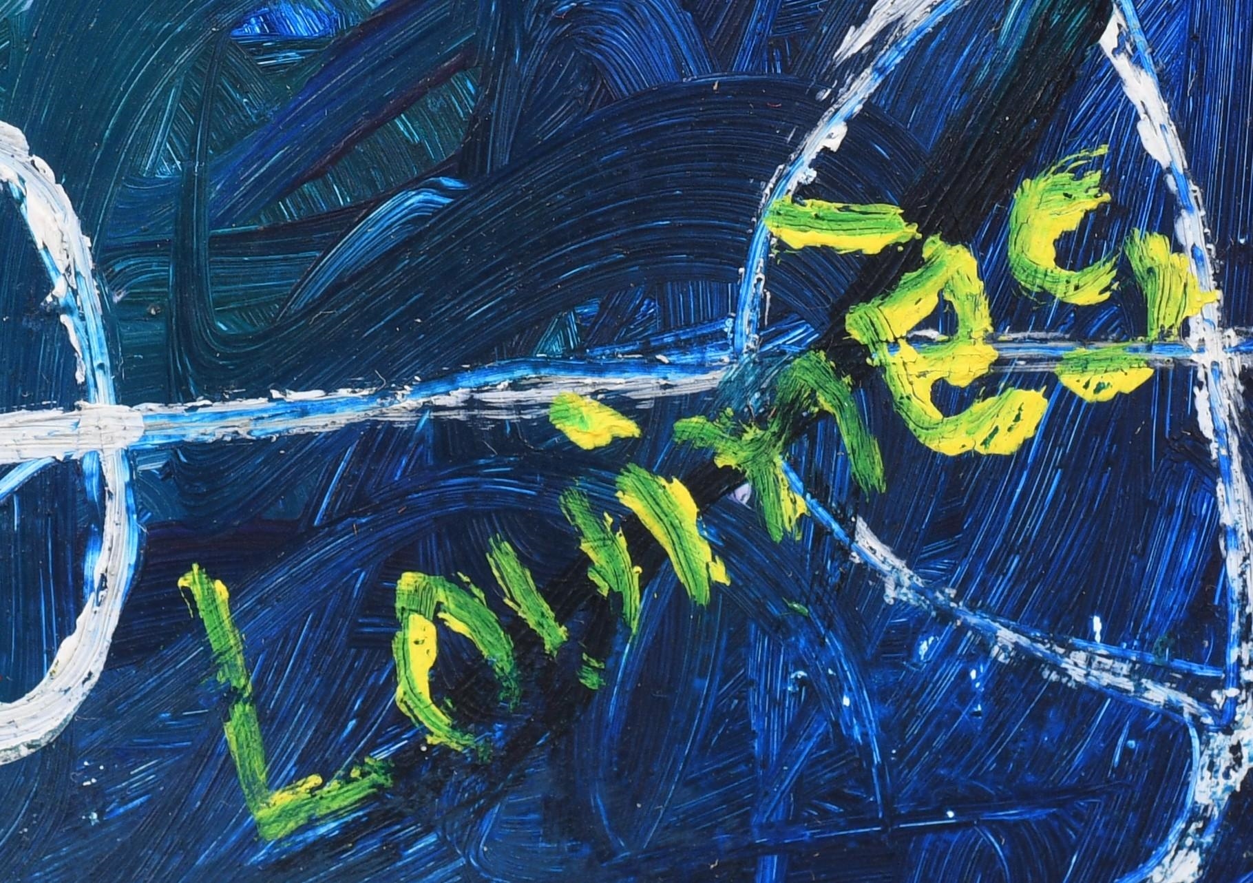 Artwork by Louines Mentor, VILLAGE SCENE, Made of Oil on board