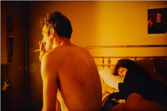 Nan and Brian in Bed, New York City - Nan Goldin