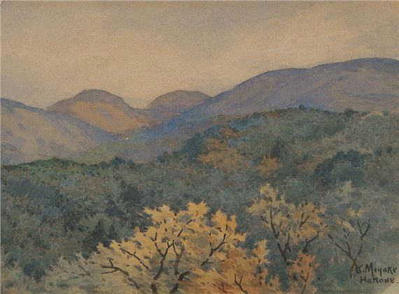 Autumn in Hakone Gora by Kokki Miyake