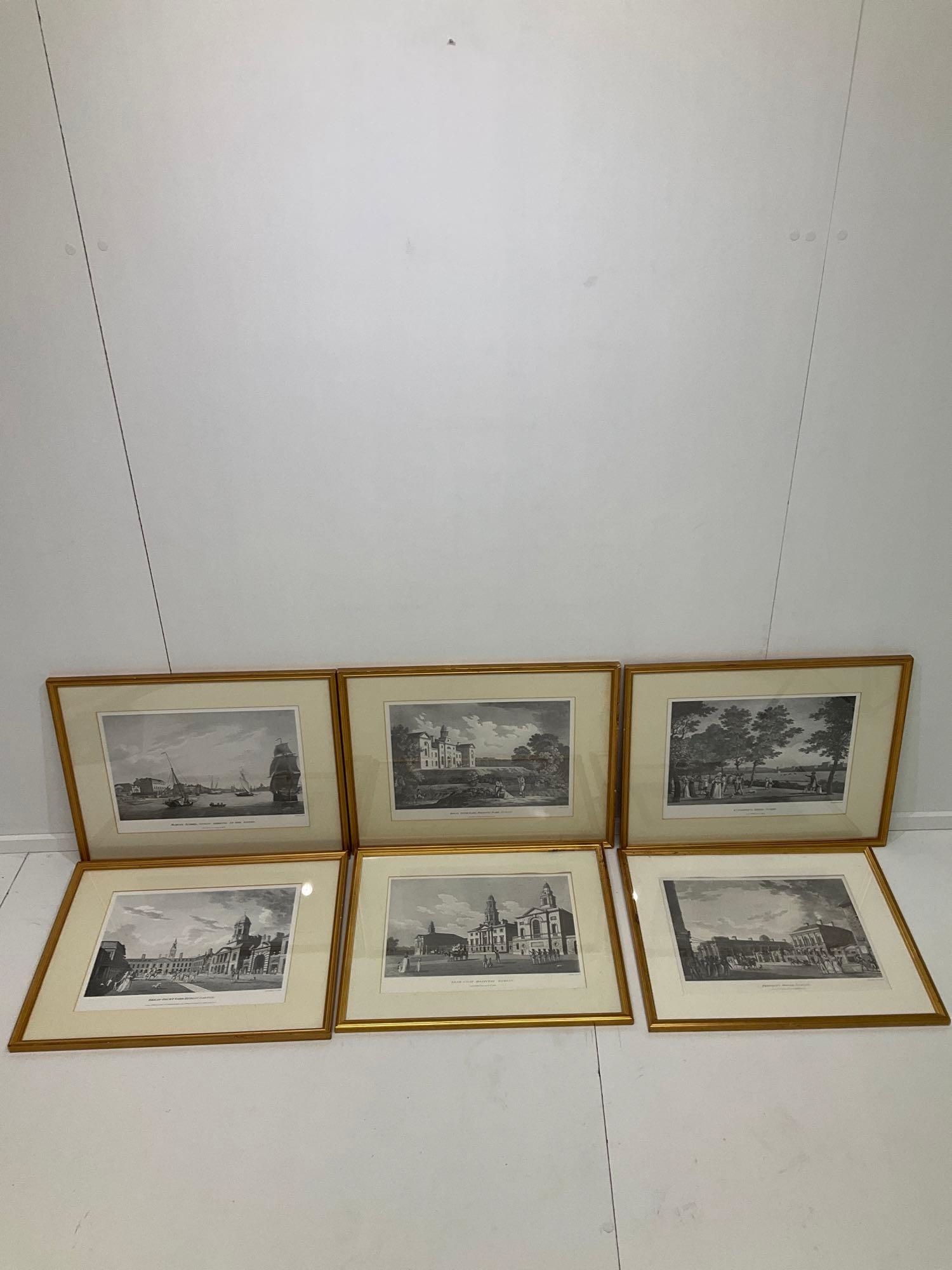 James Malton Various scenes of Dublin MutualArt