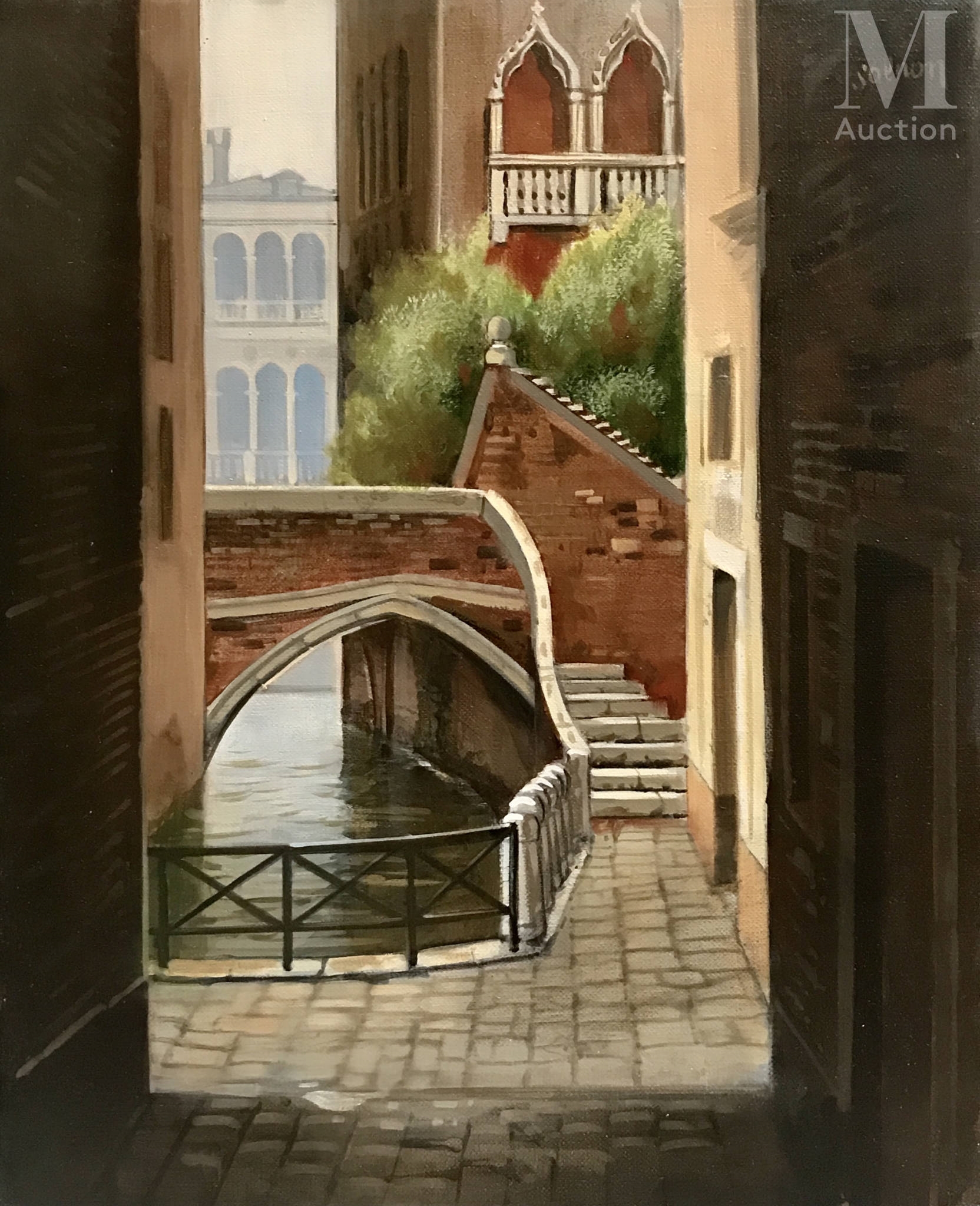 Daniel Solnon | Ruelle à Venise | MutualArt