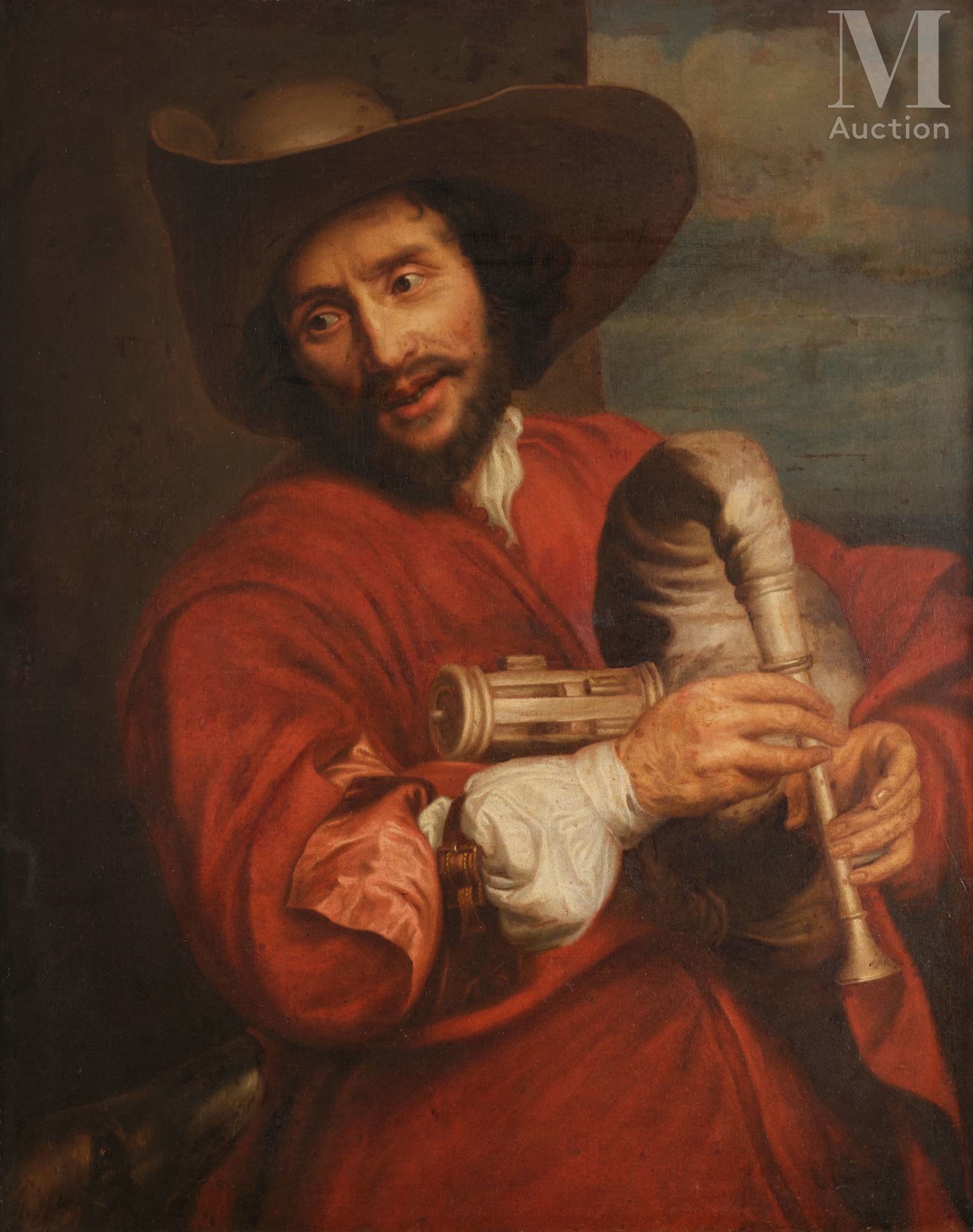 Flemish School 17th Century | Portrait de François Langlois dit de ...