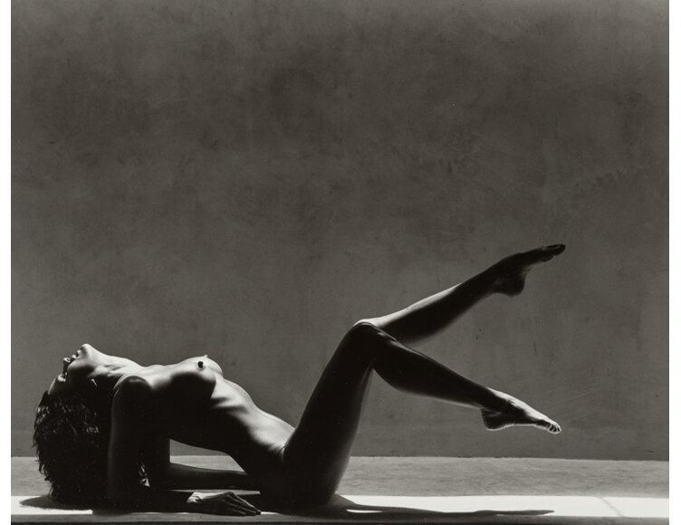 Artwork by Greg Gorman, Janice Dickinson, Made of Gelatin silver print