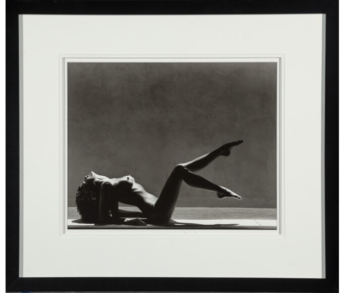 Artwork by Greg Gorman, Janice Dickinson, Made of Gelatin silver print