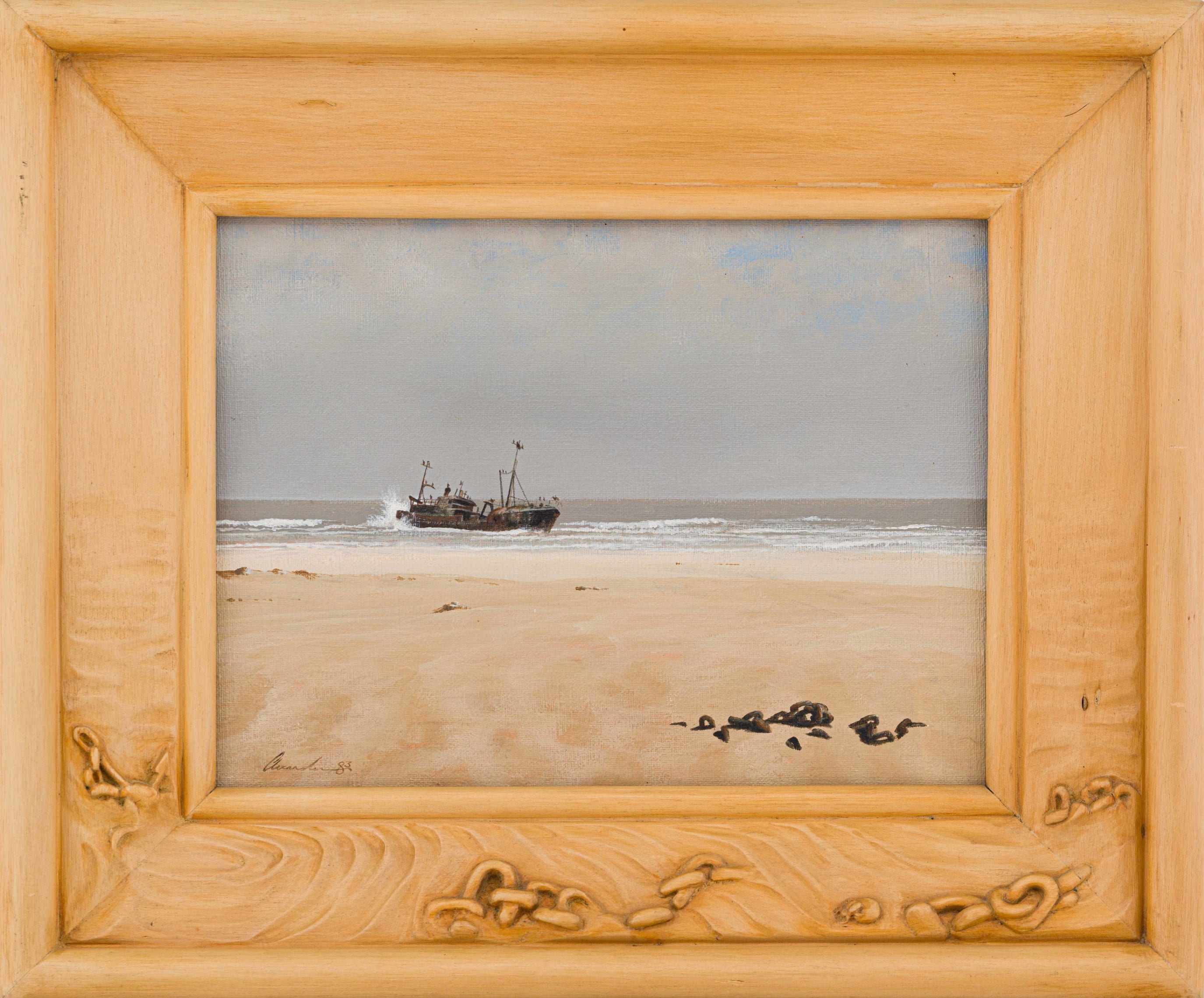 Keith Alexander | Beached Boat (1983) | MutualArt