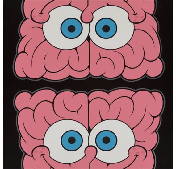 Sponge Brain Upside Down by Emilio Garcia, 2020