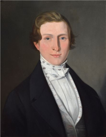 Male portrait by J. McIntyre