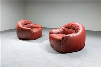 Coppia di poltrone mod. Otaria - Sergio Crippa