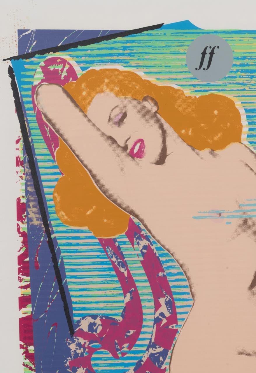 Artwork by Richard Duardo, Jim Evans, Marilyn Monroe Body, Made of serigraph on paper