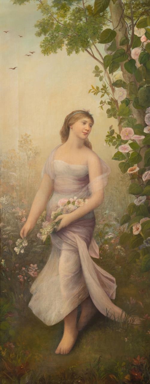 American School, 20th Century | Portrait of Spring | MutualArt