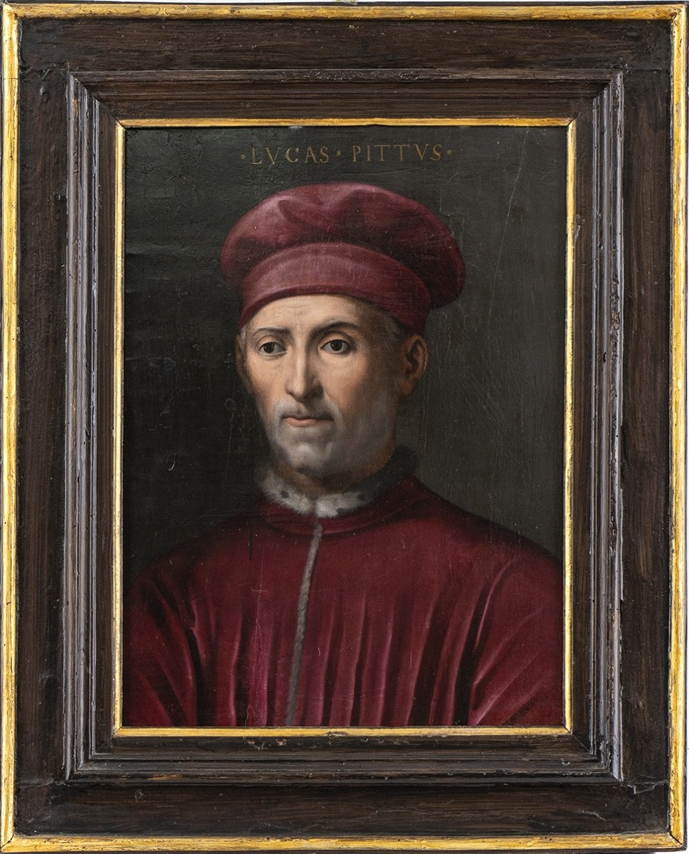 Giorgio Vasari | Portrait of the Florentine gonfalonier Luca Pitti ...