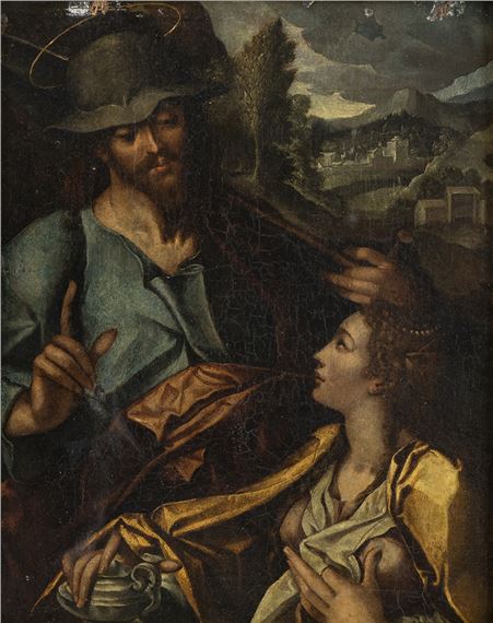 Noli me tangere by Bartholomeus Spranger, executed in 1591