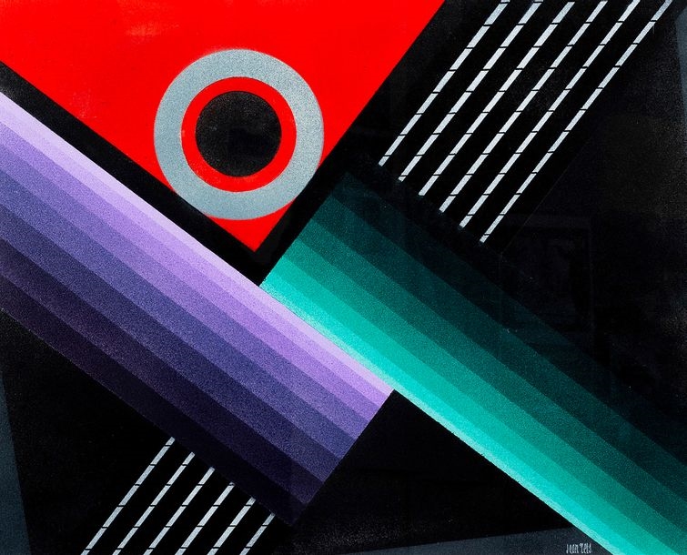 Jean Rets | Abstract geometric composition | MutualArt