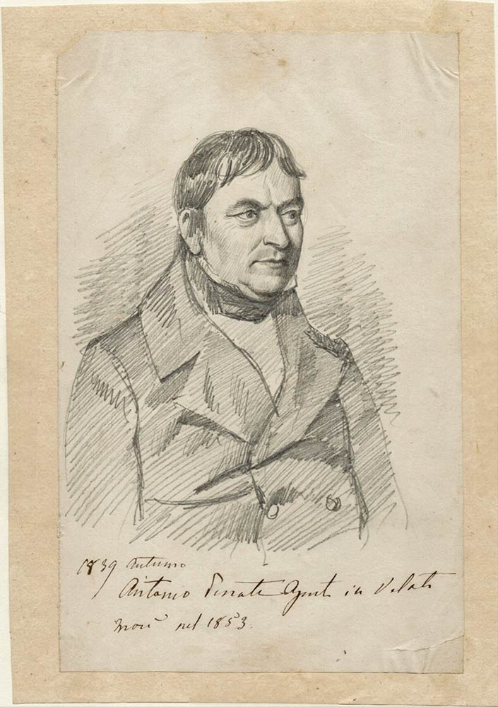 Luigi Premazzi a) Portrait of Countess Beatrice Giulini born