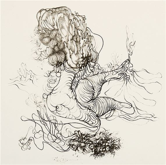 Regards cachés. by Hans Bellmer, 1970