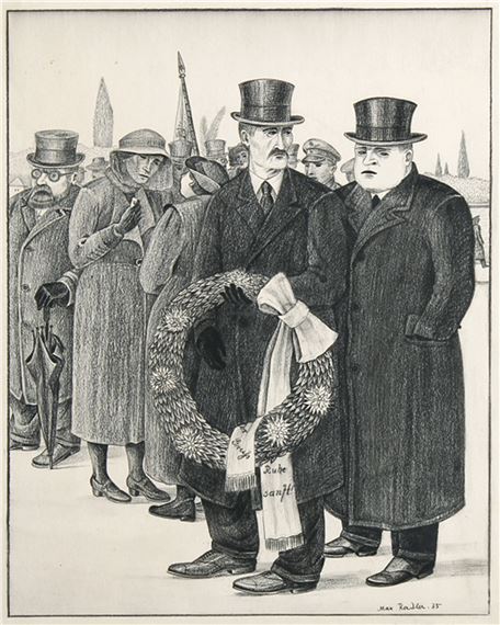 Ruhe sanft!. by Max Radler, 1935