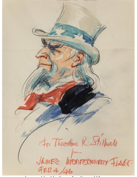 James Montgomery Flagg | Uncle Sam (1946) | MutualArt