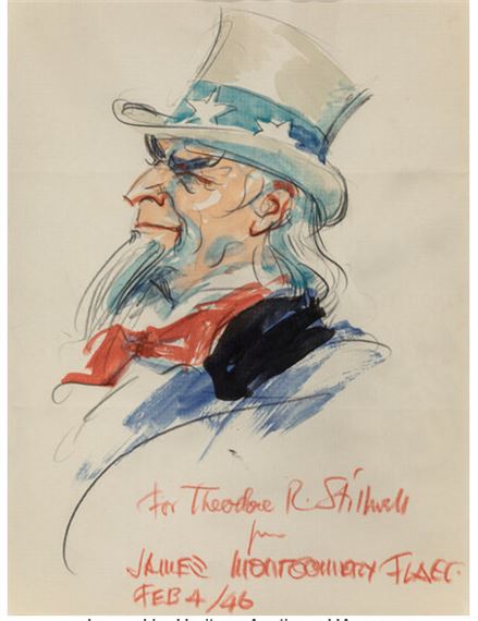 James Montgomery Flagg | Uncle Sam (1946) | MutualArt