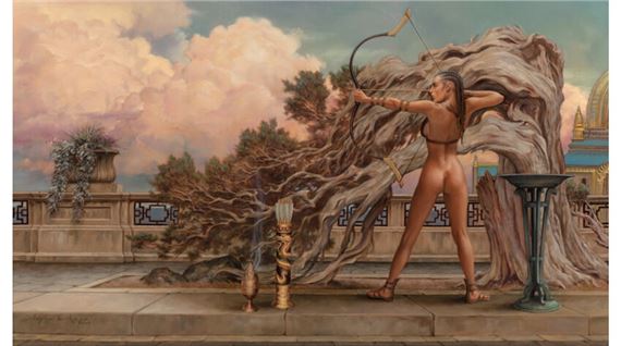 The Archer, by Stephen Hickman, 2020