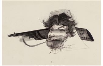 Man with Assault Rifle - Frederic Hobbs