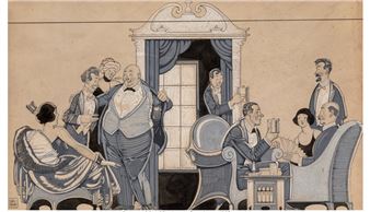 Prohibition Party, Collier's cartoon - Ray Rohn