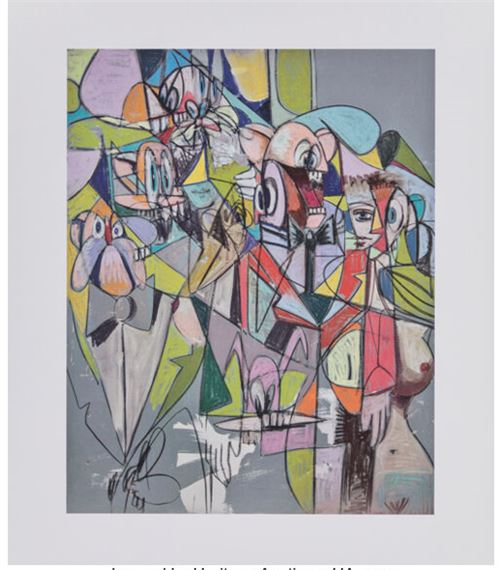 George Condo | Drawing Paintings (2011) | MutualArt