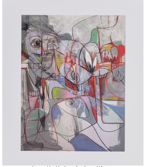 George Condo | Drawing Paintings (2011) | MutualArt