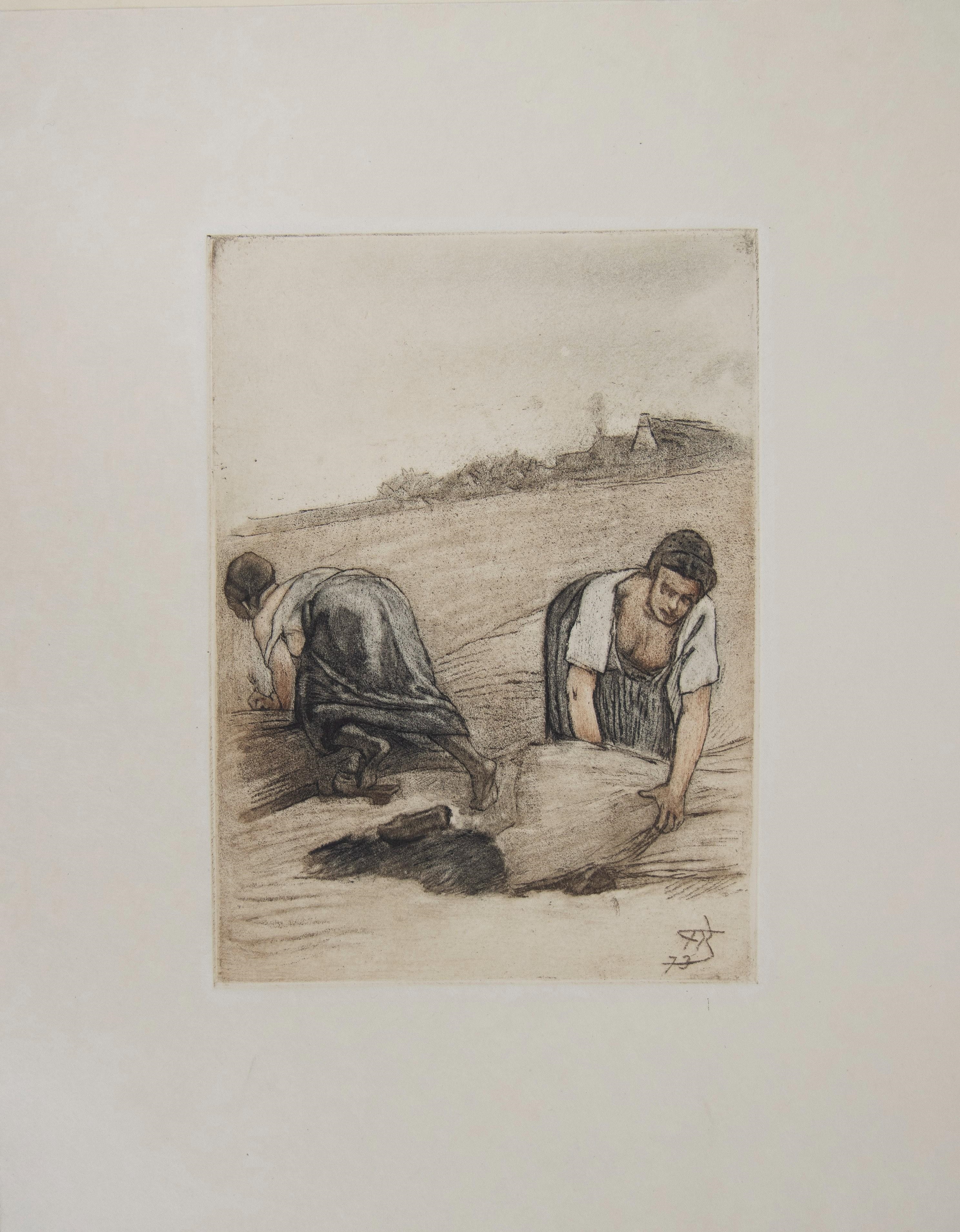 Félicien Rops | Les Glaneuses | MutualArt