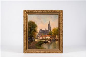 'Pont-en-Royans' - Emile Durieux