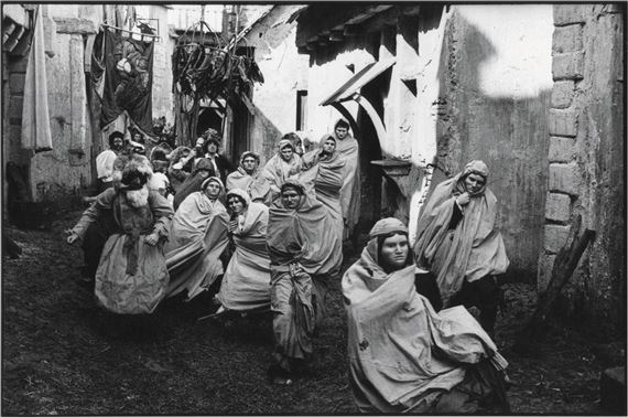Ariane Mnouchkine's Compagnie du théâtre du Soleil by Martine Franck, circa 1980