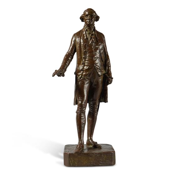 George Washington by John Quincy Adams Ward, Conceived in 1882