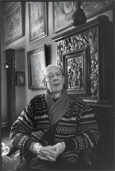 André Pieyre de Mandiargues by Martine Franck, 1991