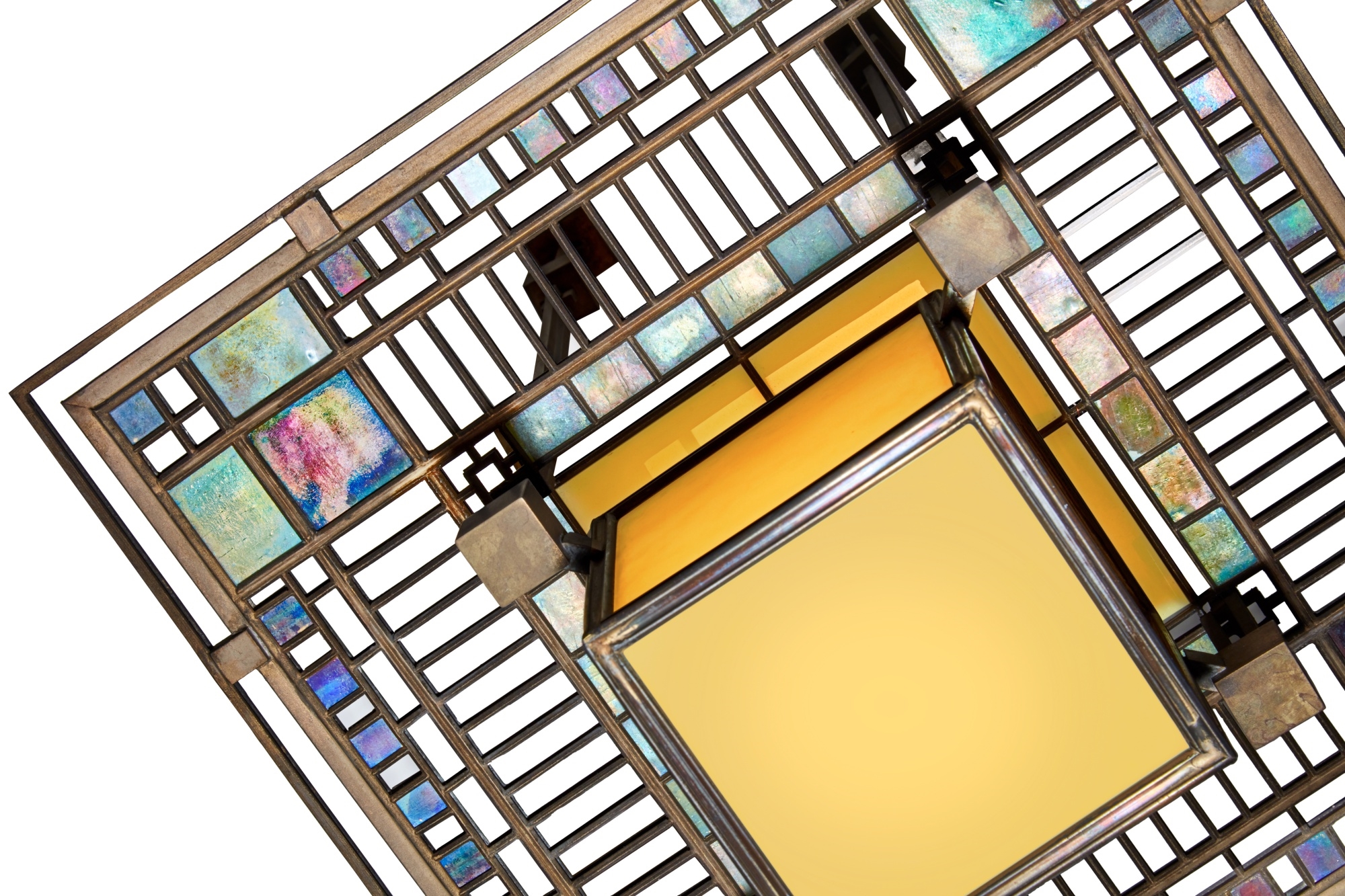 Frank Lloyd Wright Ceiling Light from the Francis W. Little House