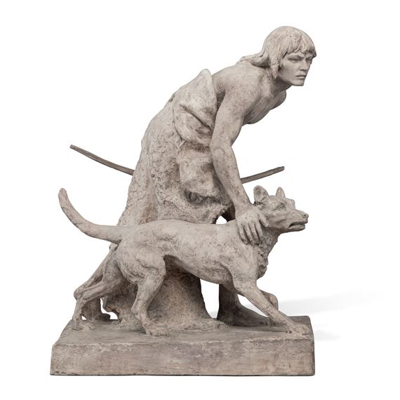 The Indian Hunter: a Maquette by John Quincy Adams Ward, Executed in 1857-1860