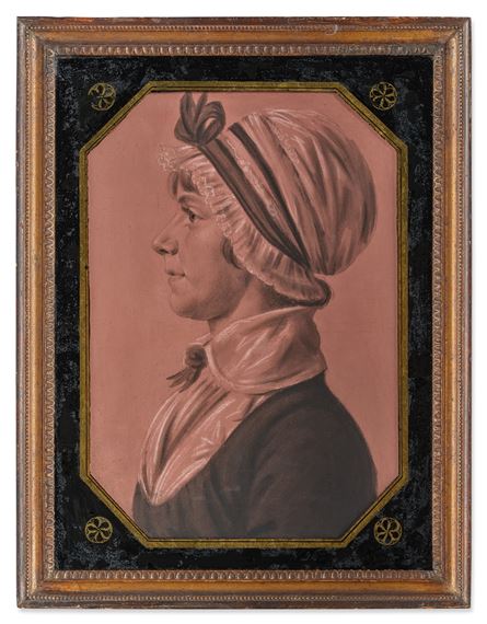 Portrait of a Lady by Charles-Balthazar-Julien Fevret de Saint-Memin