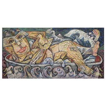 Hokusai’s Shower - Janos Delacruz